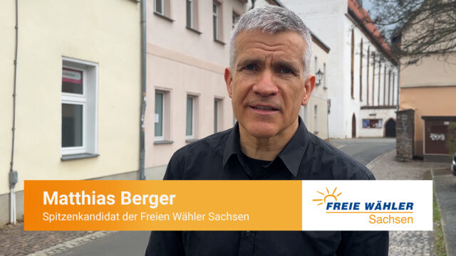 Matthias Berger - Freie Wähler Sachsen - Entbürokratisierung oder Polittheater?