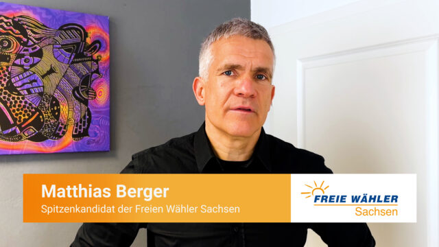 Matthias Berger - Freie Wähler Sachsen - Cannabis darf nicht legalisiert werden!
